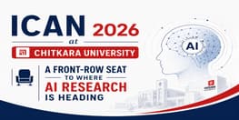 ICAN 2026 at Chitkara University A Front Row Seat to Where AI Research Is Heading